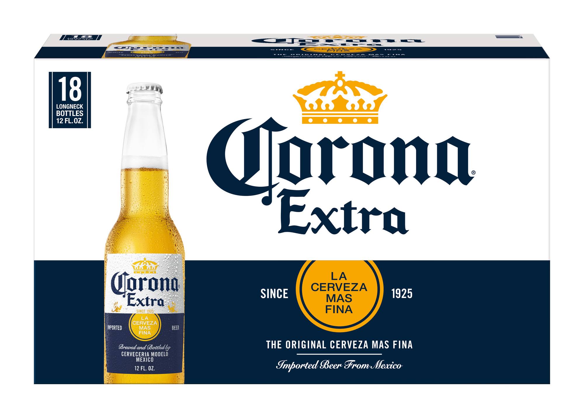 Corona Extra Beer, Legend Champions - 18 pack, 12 fl oz bottles
