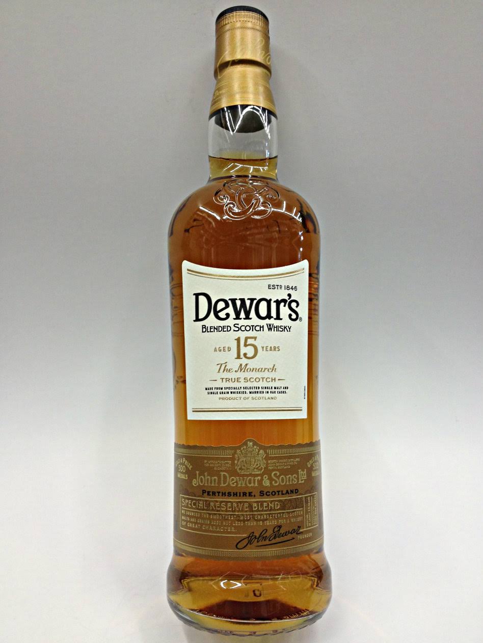 Dewar's The Monarch 15-Year-Old Blended Scotch Whisky - 750ml