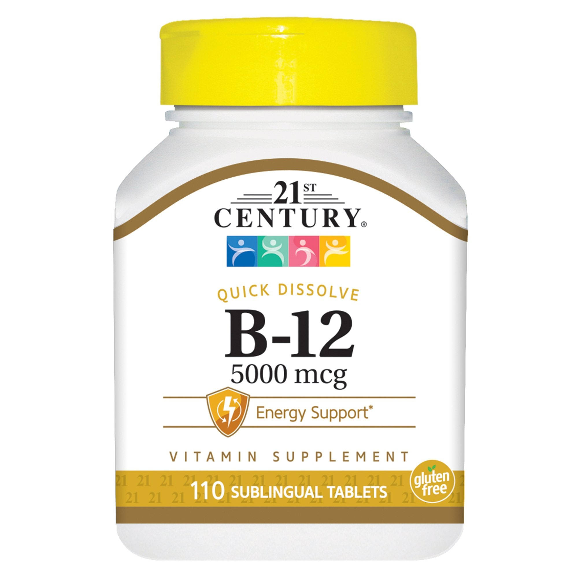 21st Century Sublingual Vitamin B-12 - 5000mcg, 110 Tablets