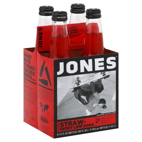 Jones Soda - Strawberry Lime, 4 ct
