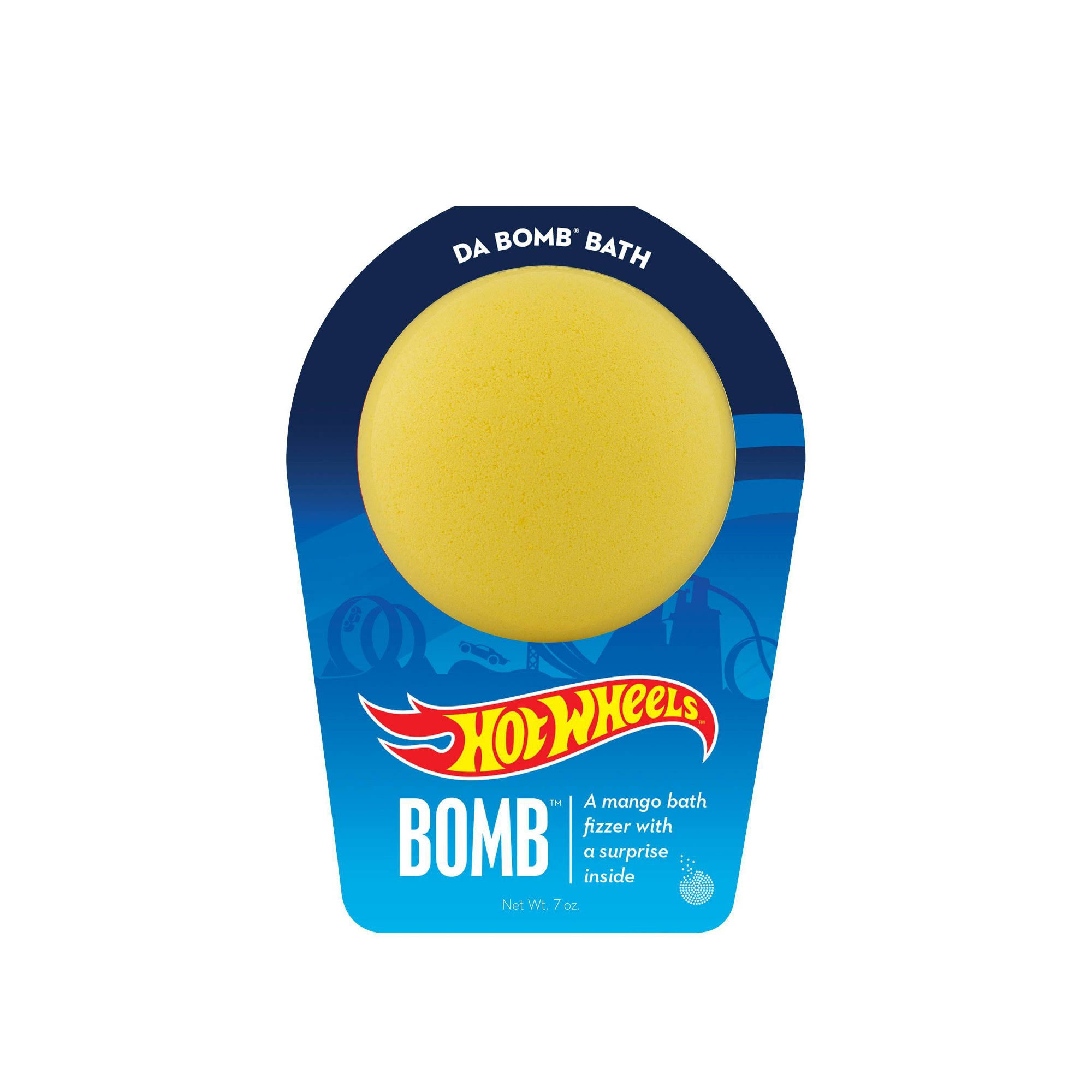 Da Bomb Hot Wheels Yellow Bath Bomb