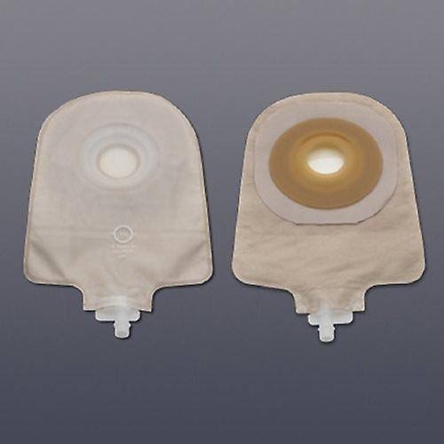 Hollister Urostomy Pouch Premier One-piece System 9 Inch Length 7/8 Inch Stoma Drainable, Transparent 5 Count (Pack of 1)