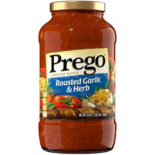 Prego Natural Roasted Garlic and Herb Italian Sauce - 24oz