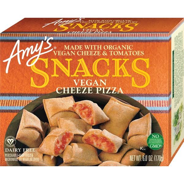 Amys: Vegan Cheeze Pizza Snack, 6 oz
