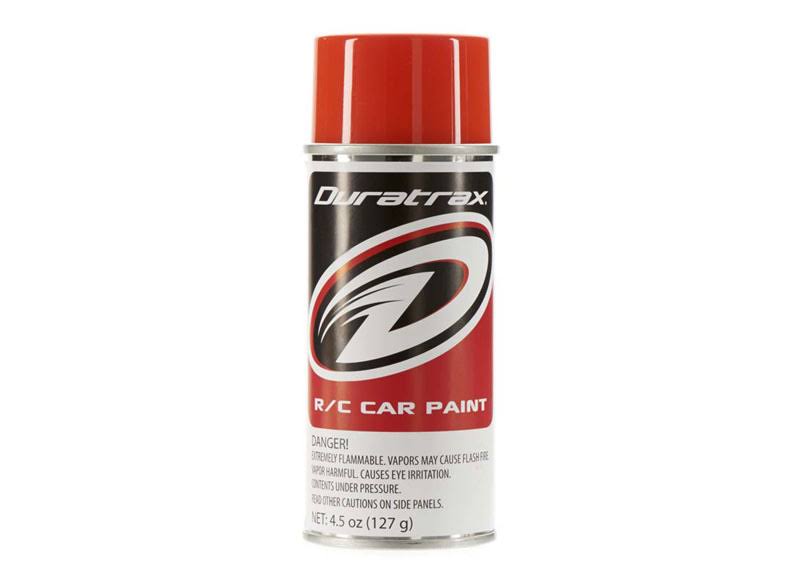Duratrax Polycarb Rc Vehicle Body Spray Paint - Orange 4.5oz