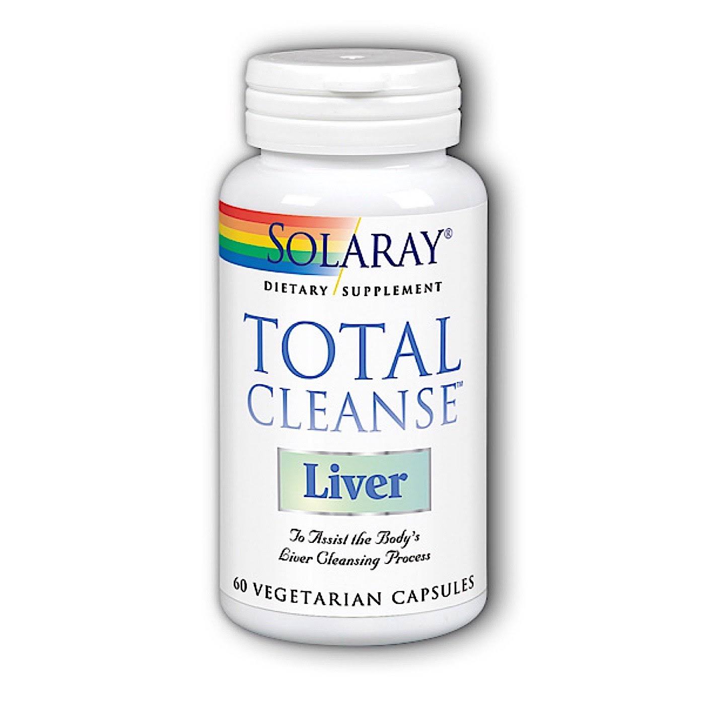 Solaray Total Cleanse Liver - 60 Vegetarian Capsules
