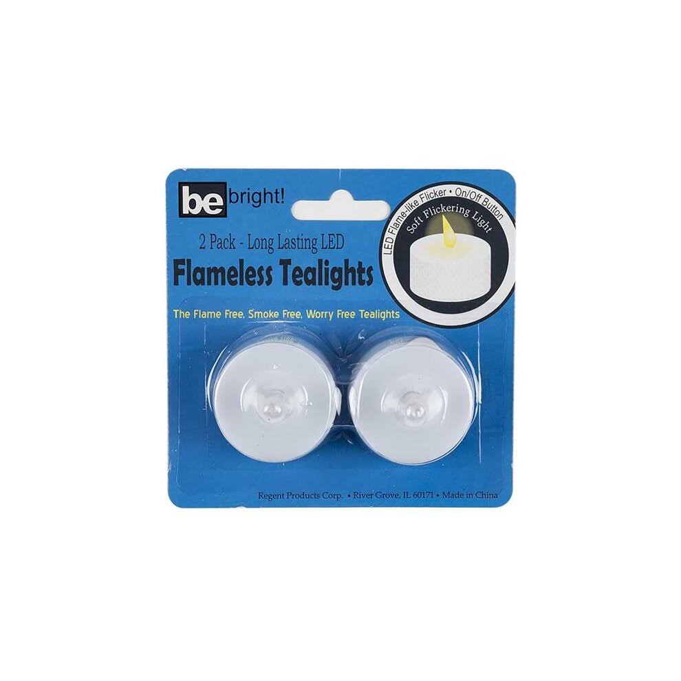 Ddi 2343281 Flameless Tea Lights, White - Case Of 48 - Pack Of 2 Ddi Multicolor