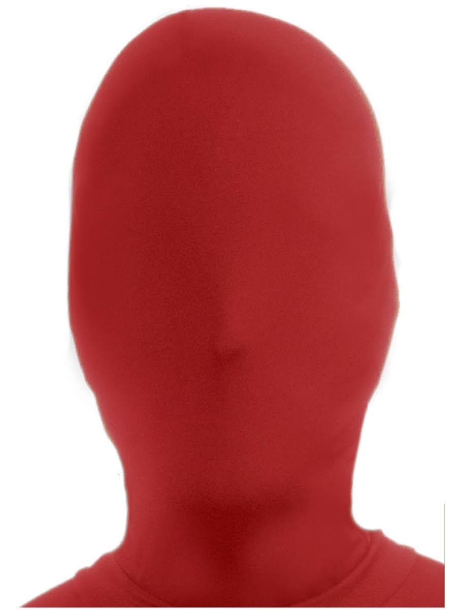 Red Hood Skin Mask | Adult | Unisex | Red | One-Size | Rubies Costume Co. Inc