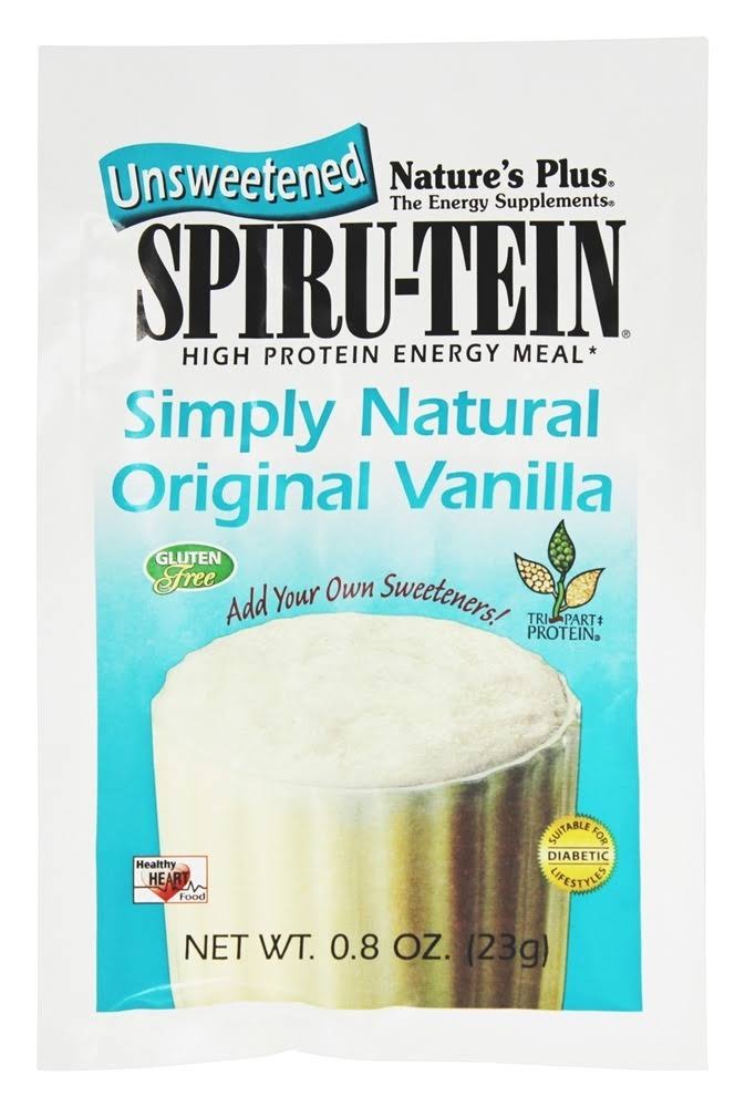 Spiru-tein High Energy Meal Simply Natural Original Vanilla