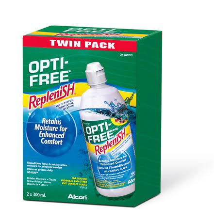 OPTI-FREE Replenish Solution Twin Pack