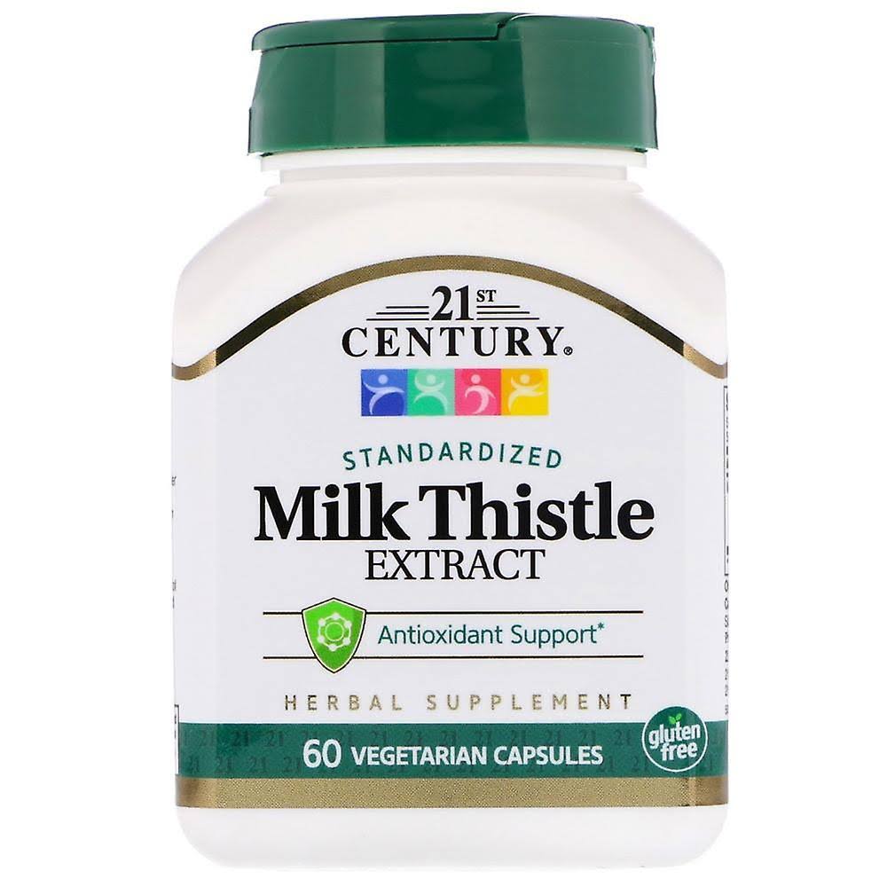 21st Century Milk Thistle Extract Veg-Capsules - x60