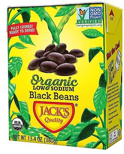Jack's Organic Black Beans - 13.4oz