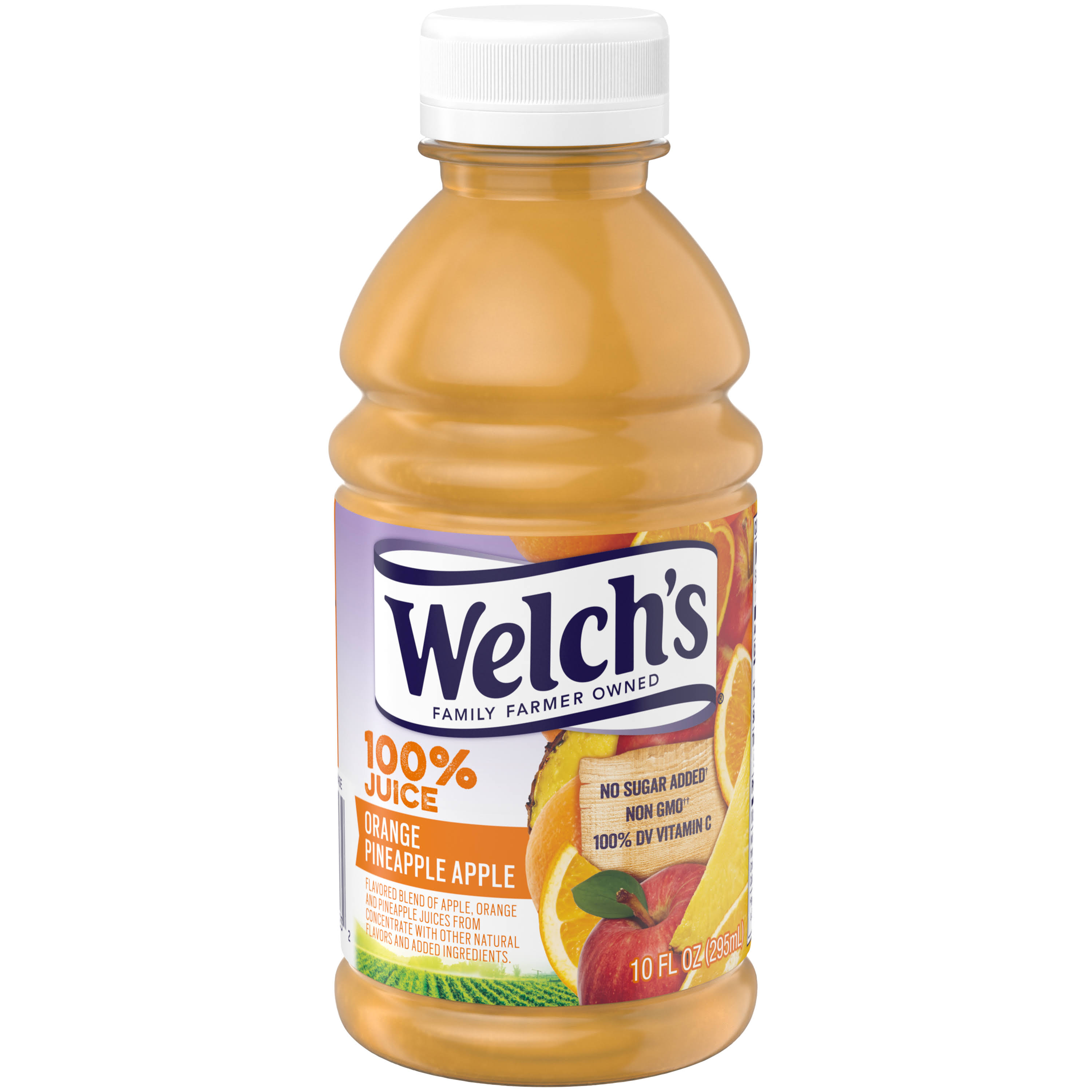 Welch's Orange Pineapple Apple 100% Juice 10 Fl. Oz. Bottle