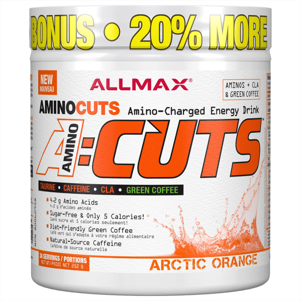 All Max Nutrition Amino Cuts 36 Serves : Arctic Orange