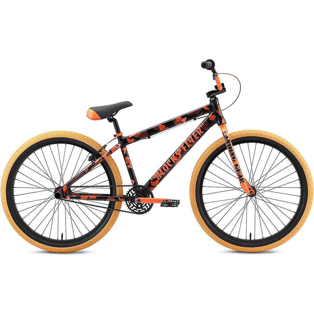 SE Bikes Blocks Flyer 26 - 26" - Orange Camo