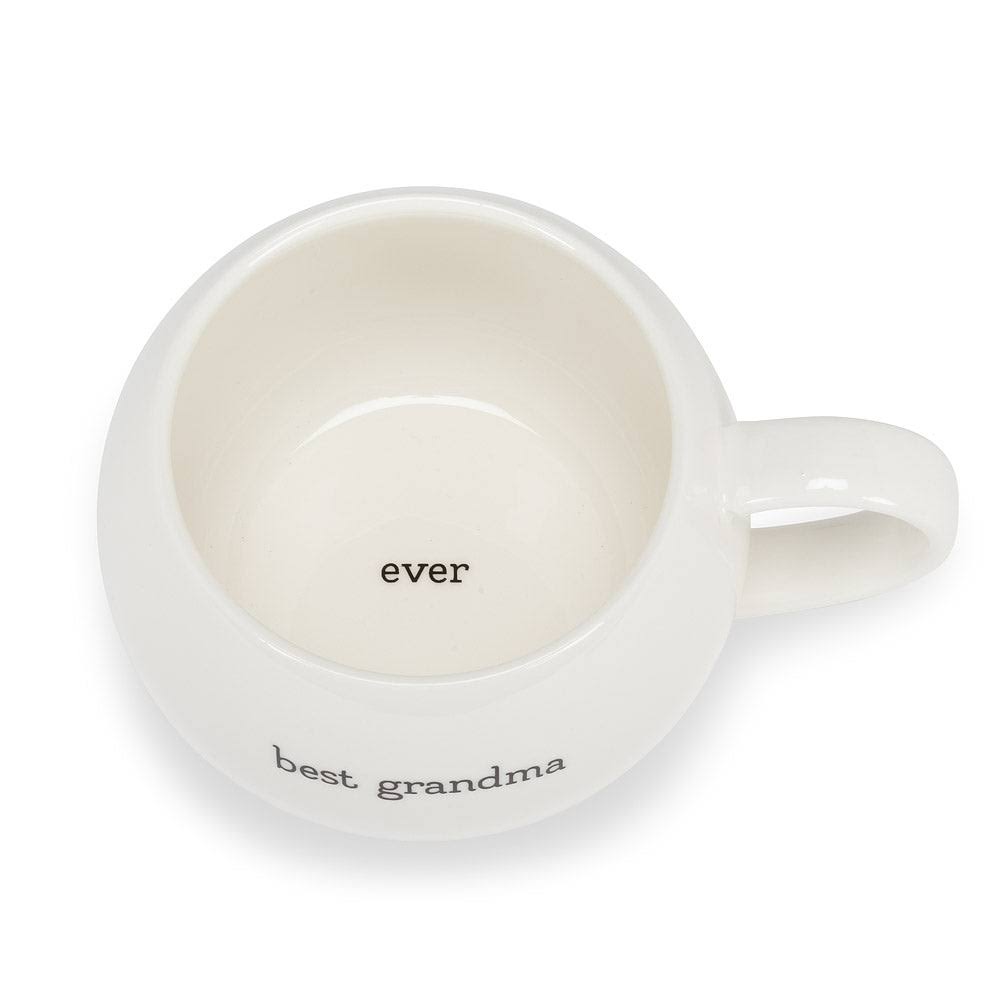 Abbott White & Black 'Best Grandma' Ball Mug One-Size