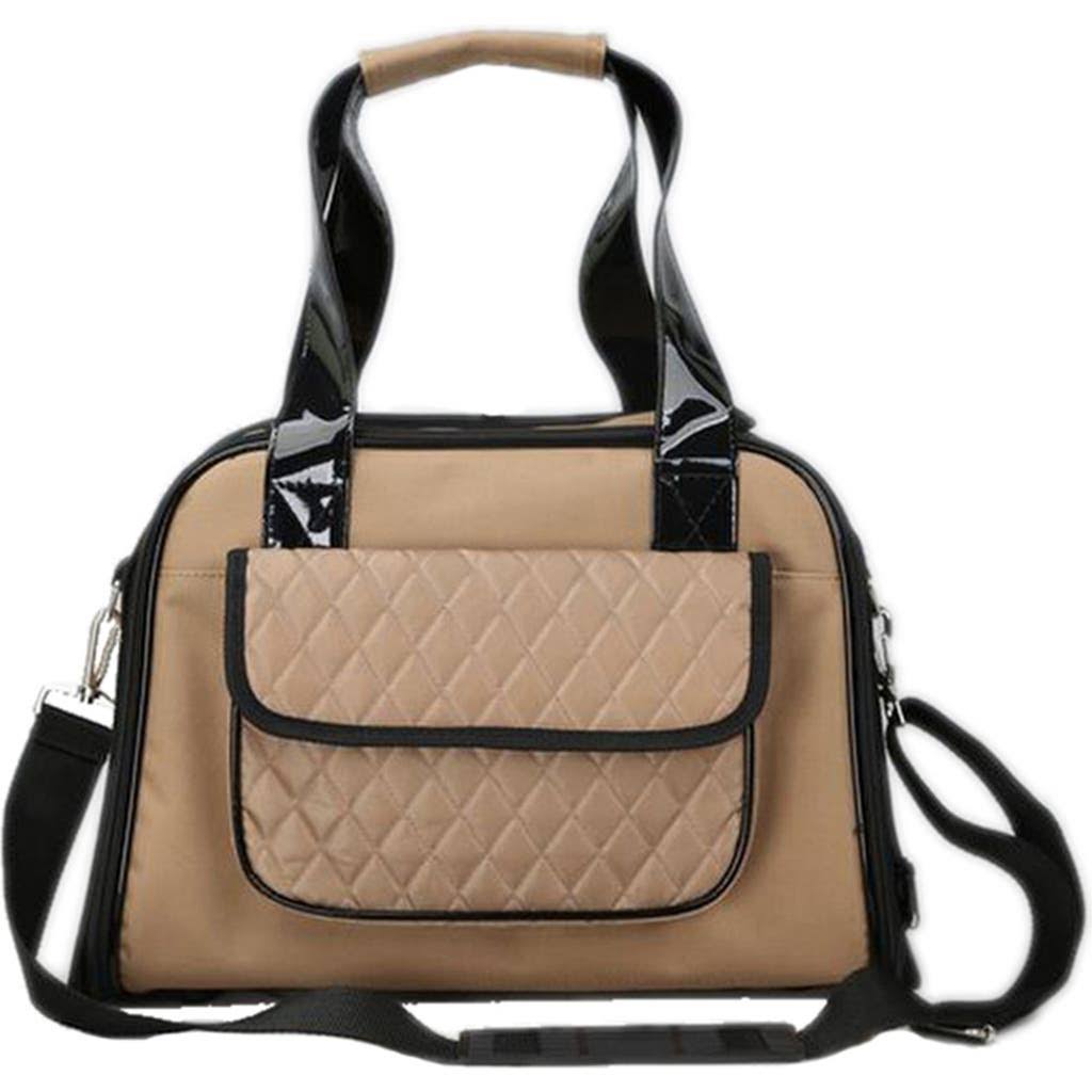 Pet Life Airline Approved Mystique Fashion Pet Carrier - Brown, Medium