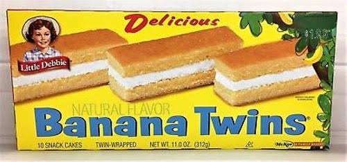 Little Debbie Banana Twins Cakes - 10ct, 11oz