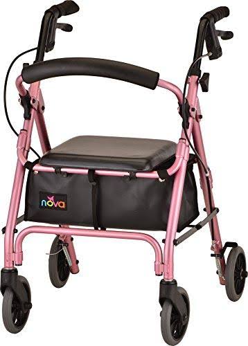 Nova Medical Products Getgo Petite Rolling Walker - Pink