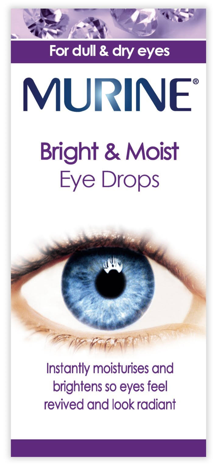 Murine Bright and Moist Eye Drops - 15ml