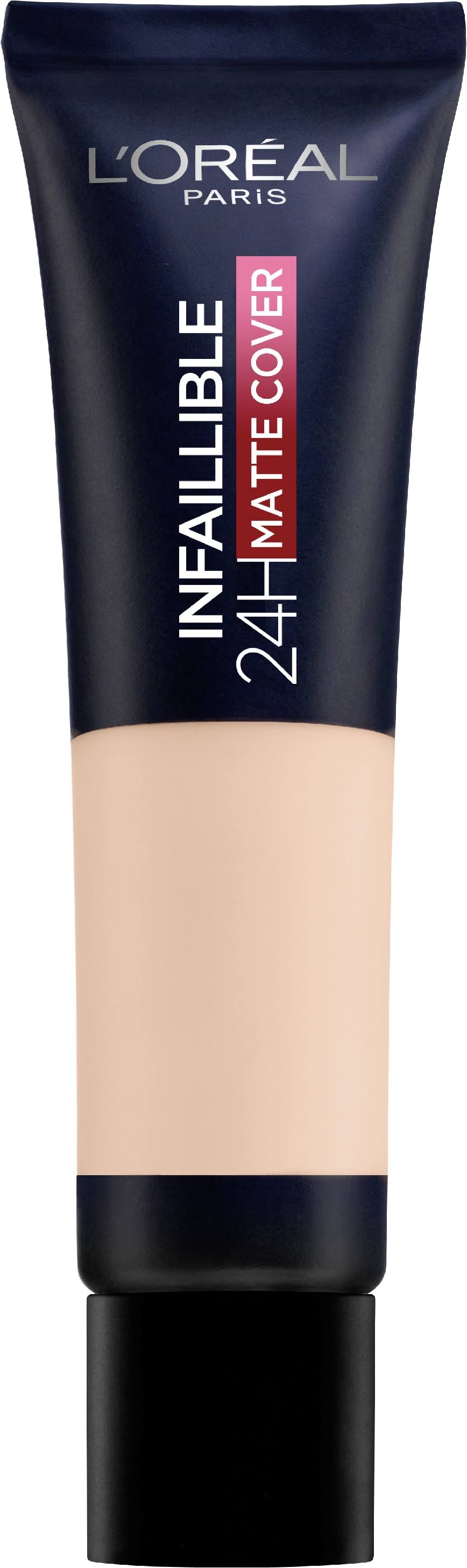 L'Oreal Infallible 24H Foundation Matte Cover 30ml Natural Rose 155