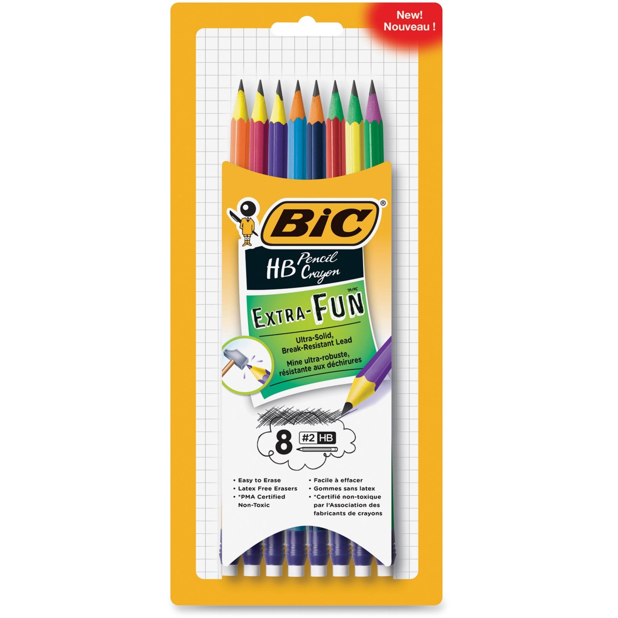 BIC Extra Fun HB Pencils
