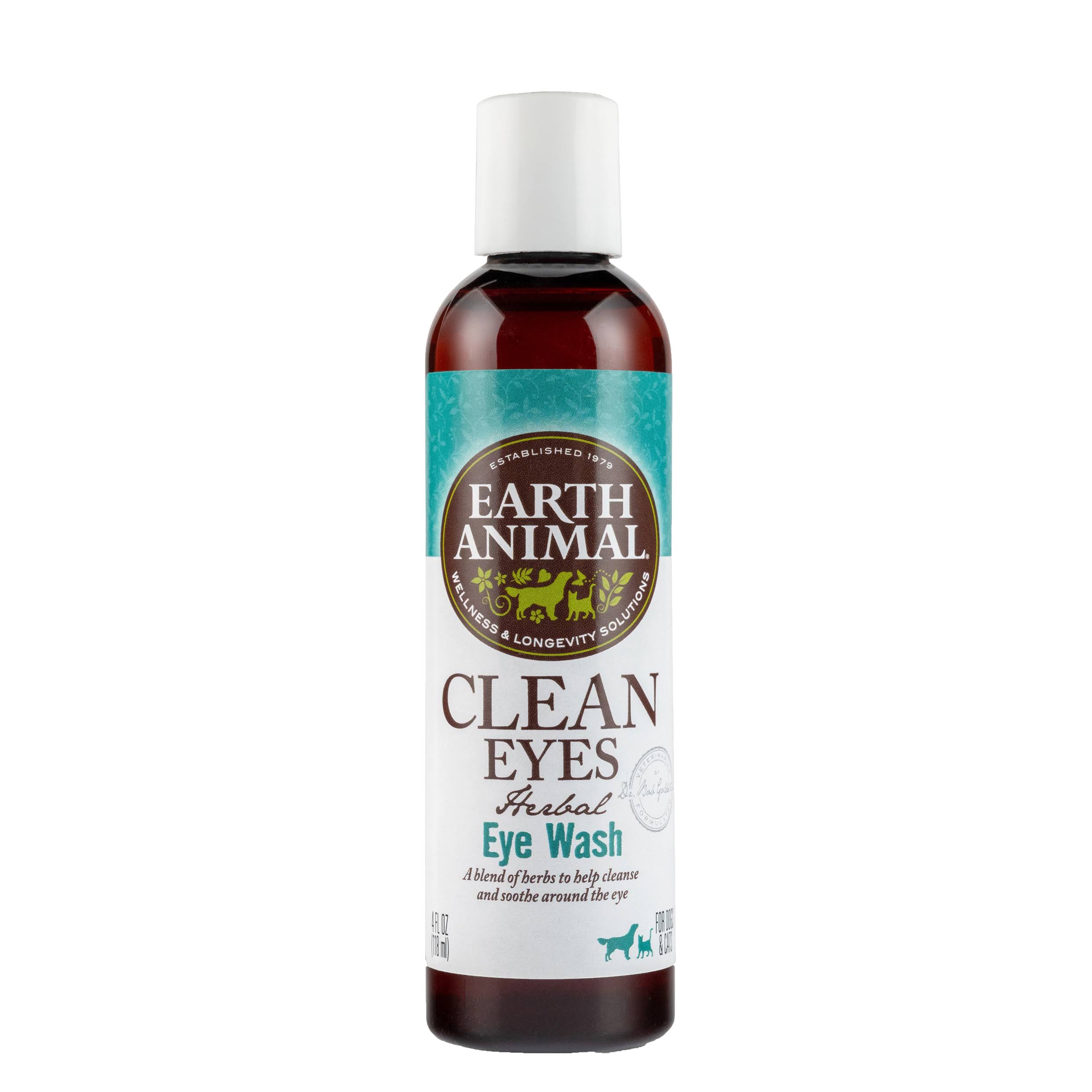 Earth Animal Dog Clean Eye Wash - 4oz
