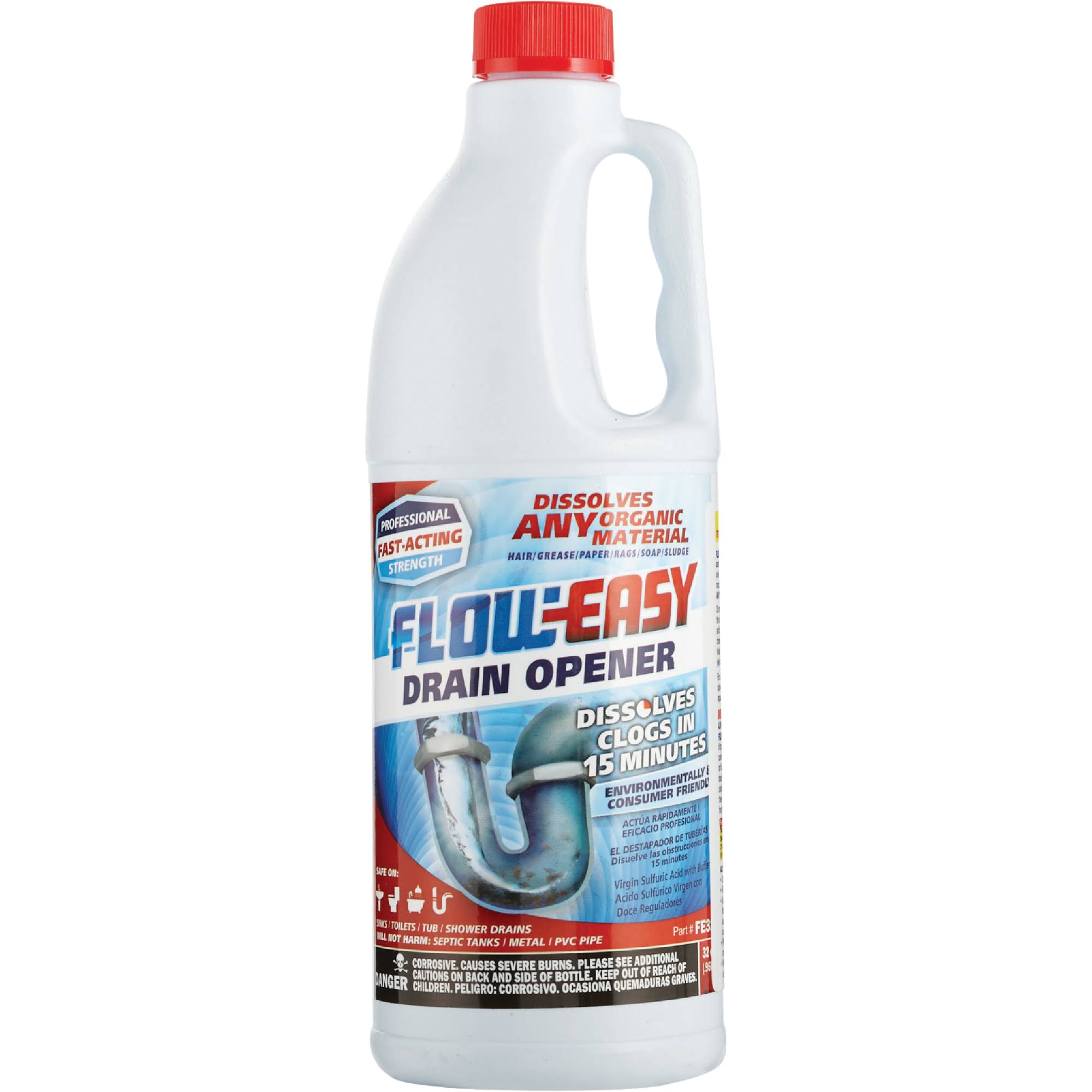 Floweasy Professional Liquid Drain Cleaner