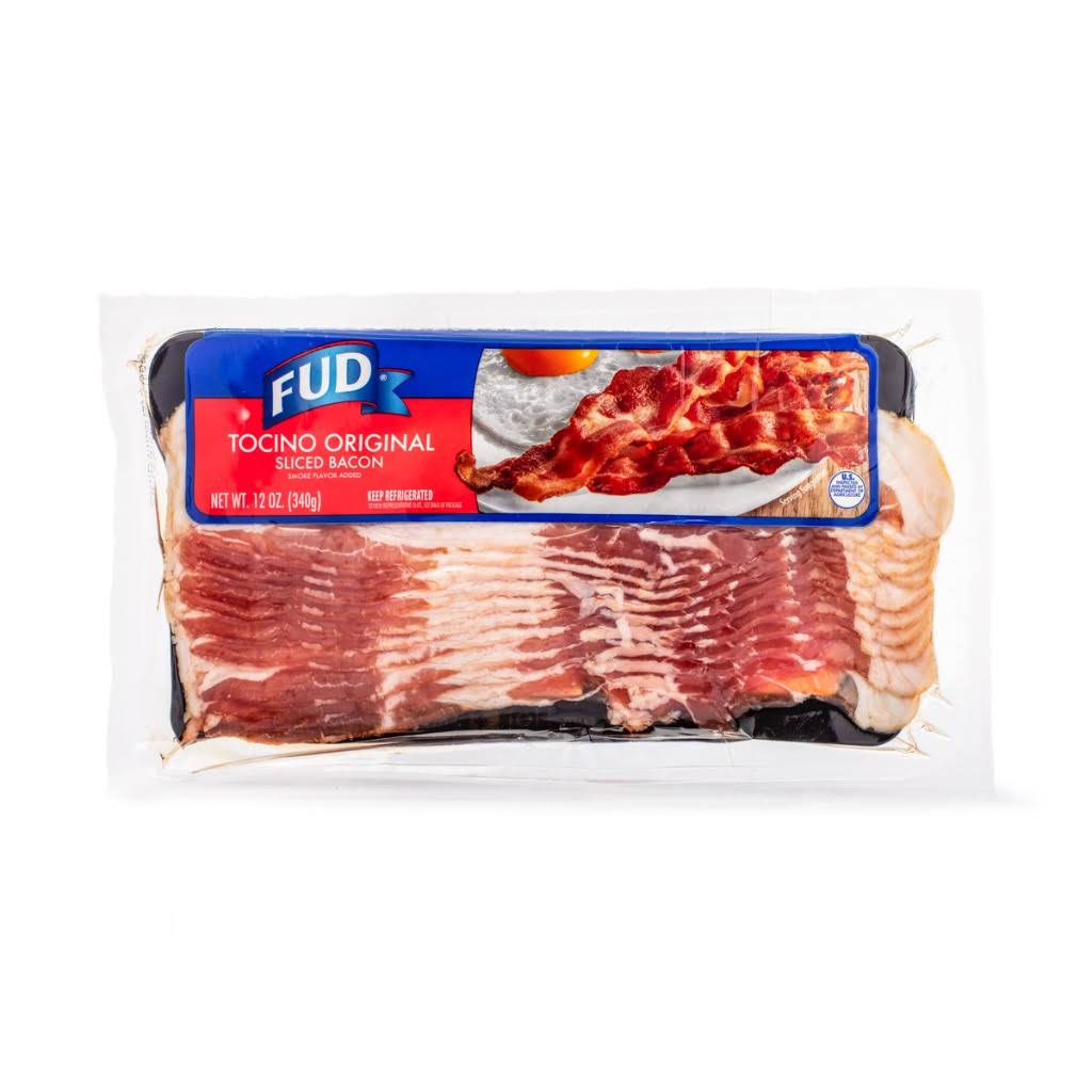Fud Tacino Original Sliced Bacon - 340g