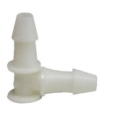 Watts Nylon Hose Barbed Adapter - Elbow Fitting, 1/4"