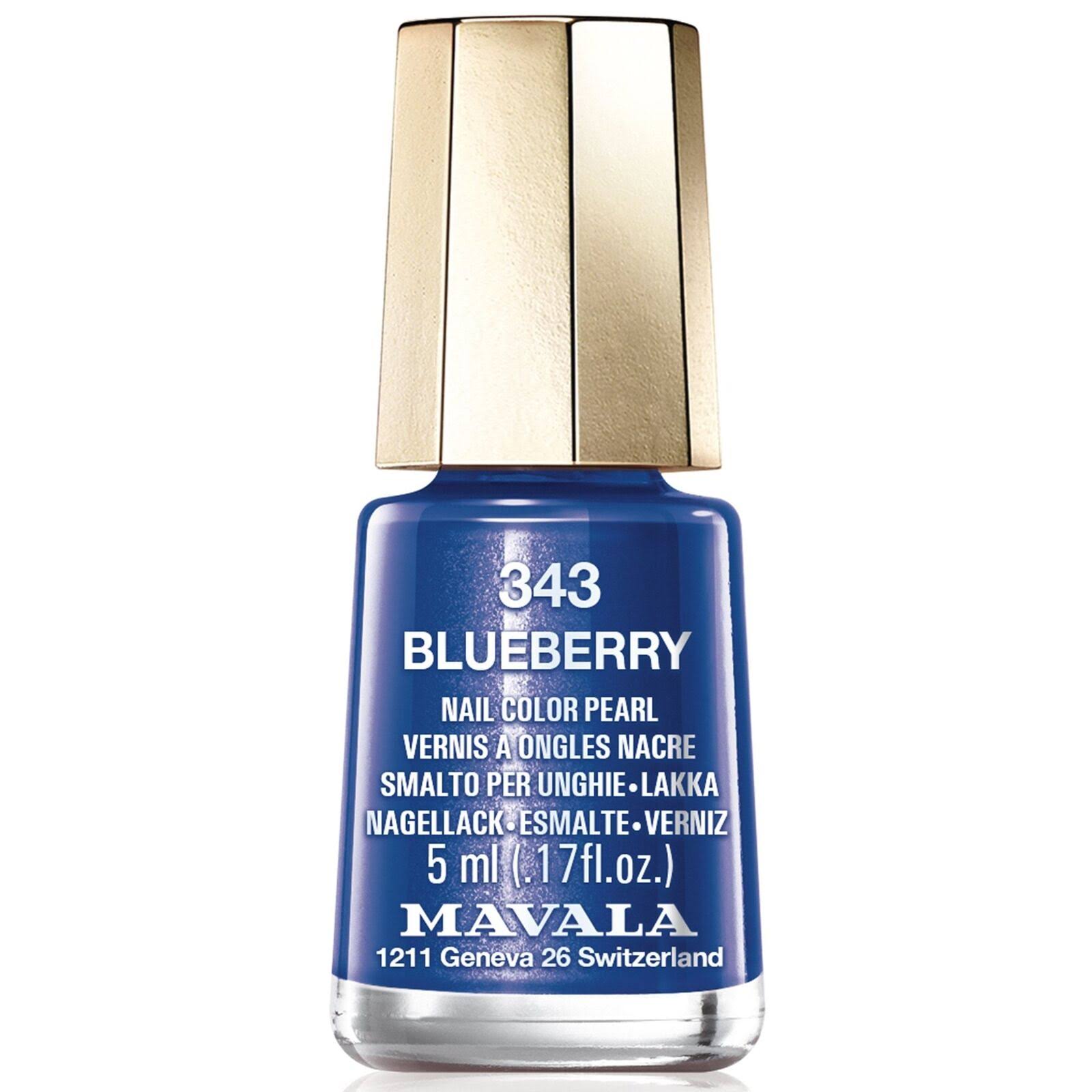 Mavala - 343 Blueberry - Nail Polish 5ml