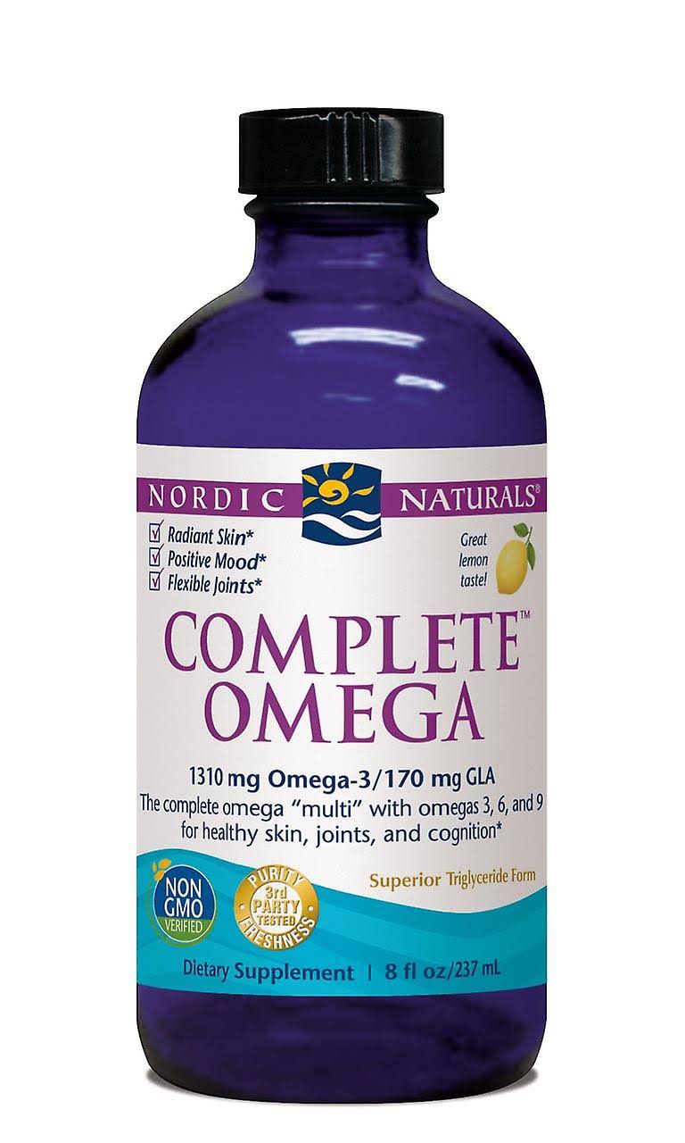 Nordic Naturals Complete Omega Supplement - Liquid Lemon, 8oz