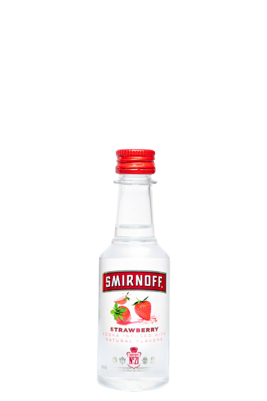 Mini Smirnoff Strawberry Vodka 50ml