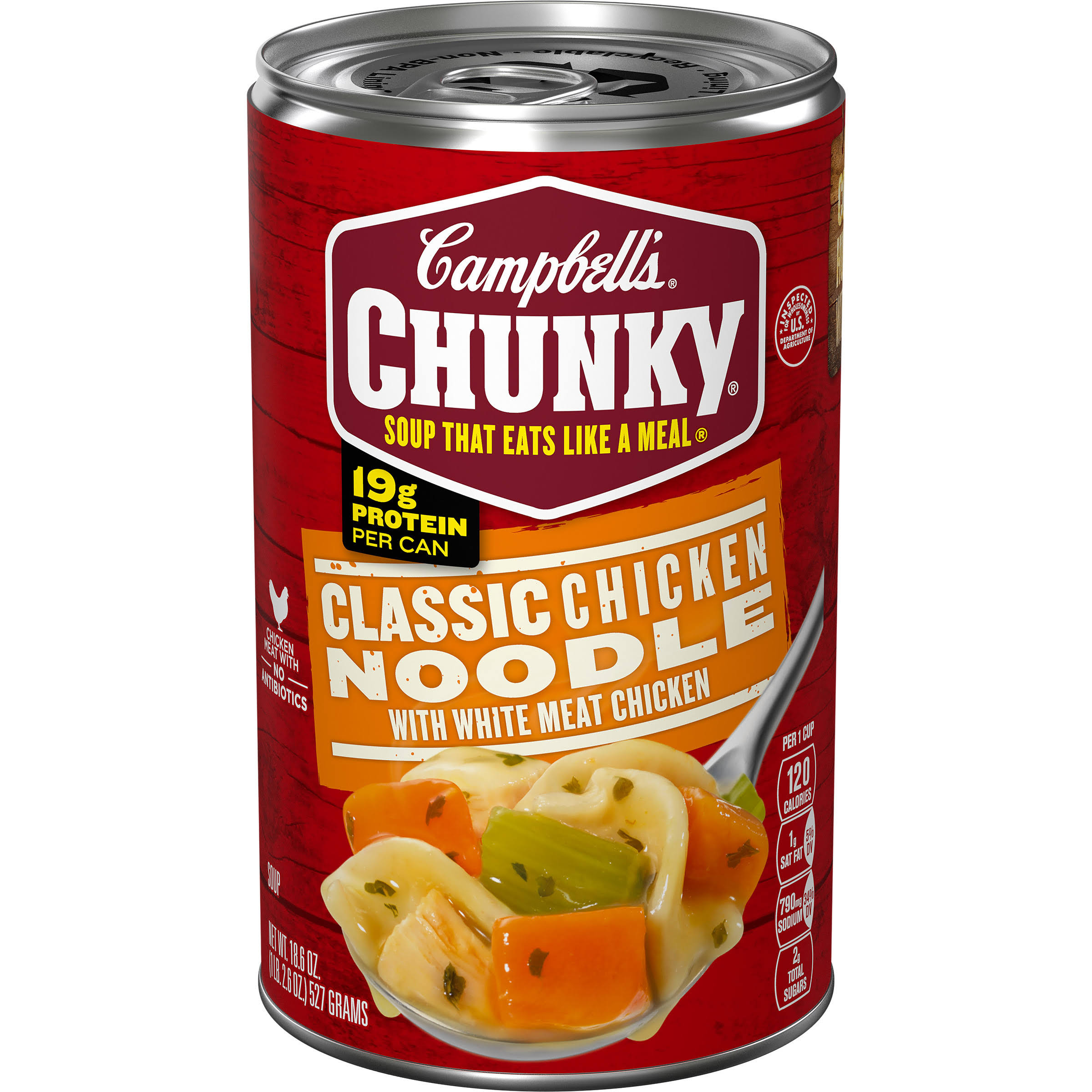 Campbells Chunky Classic Chicken Noodle Soup - 19oz