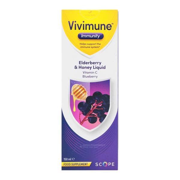 Vivio Vivimune Immunity Elderberry & Honey Liquid 150ml