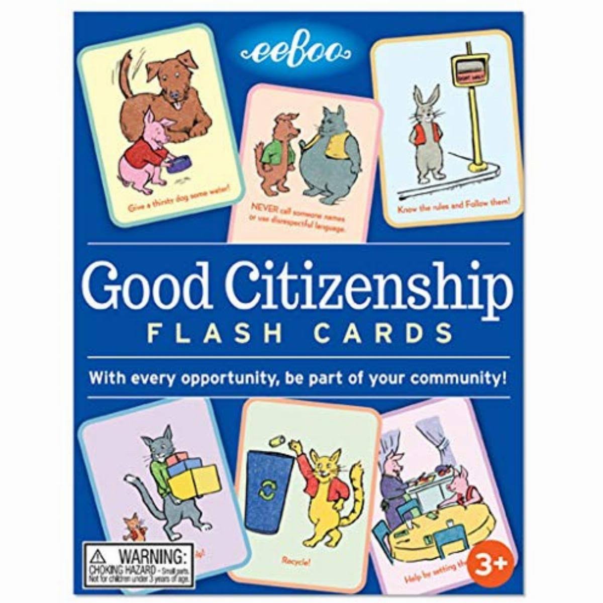 Eeboo Good Citizenship Flash Cards