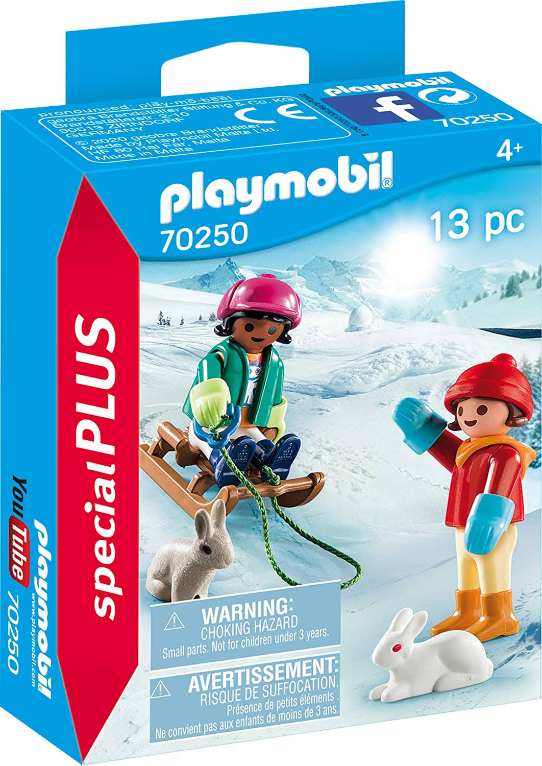 Playmobil 70250 Special Plus Children with Sleigh