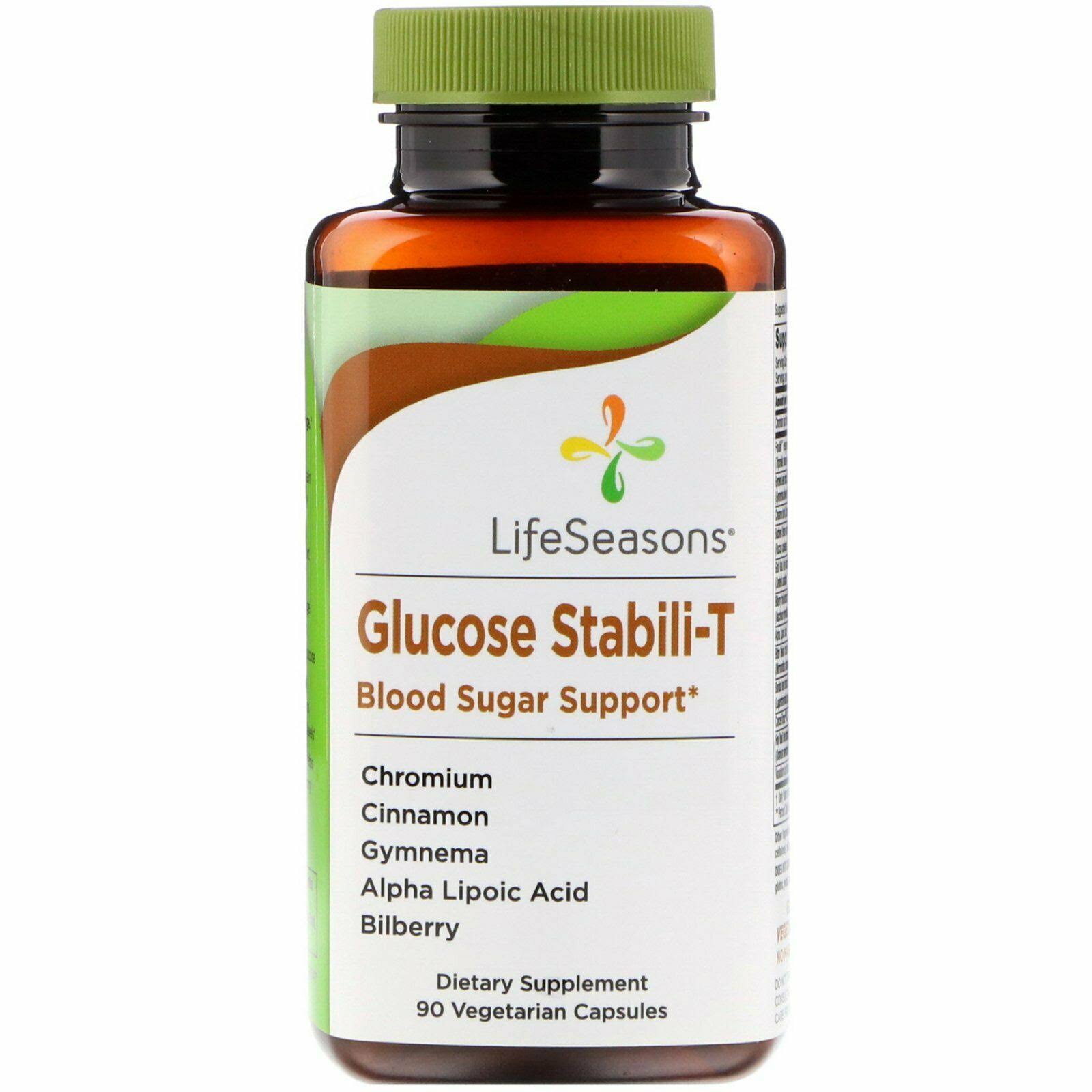 Life Seasons Diabet-x Blood Sugar Support Dietary Supplement - 90 Vegicaps