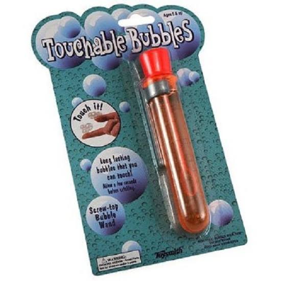 Toysmith Touch Bubbles Tube, 4.5"