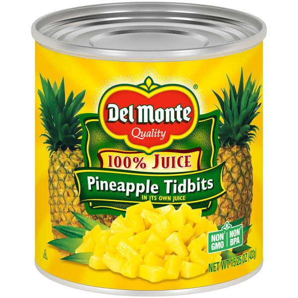 Del Monte Pineapple Tidbits - 15.25oz