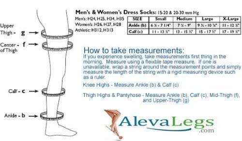 Activa 20-30 mmHg Soft Fit Knee High Socks, Tan, Medium