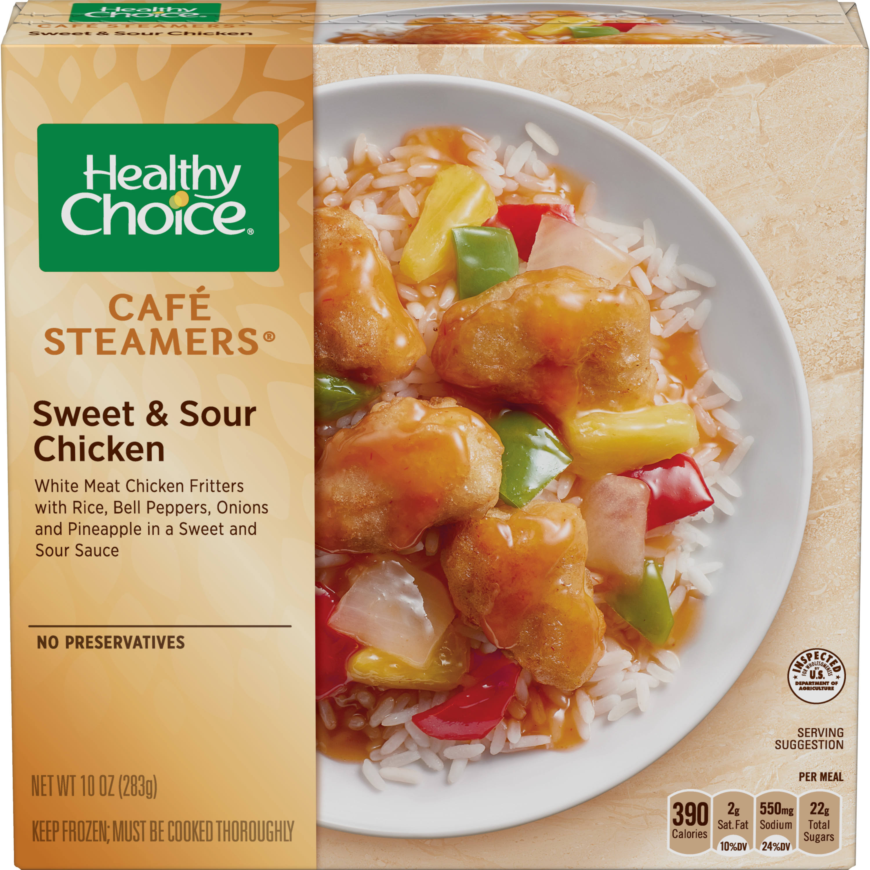Healthy Choice Café Steamers Sweet and Sour Chicken - 10oz
