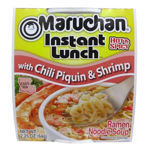 Maruchan Instant Lunch Ramen Noodle Soup - with Chili Piquin and Shrimp, 2.25oz