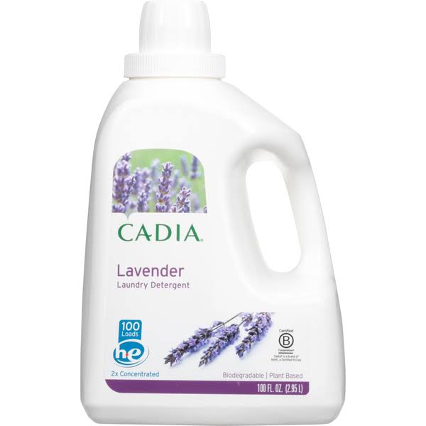 Cadia Laundry Detergent, Lavender - 100 fl oz