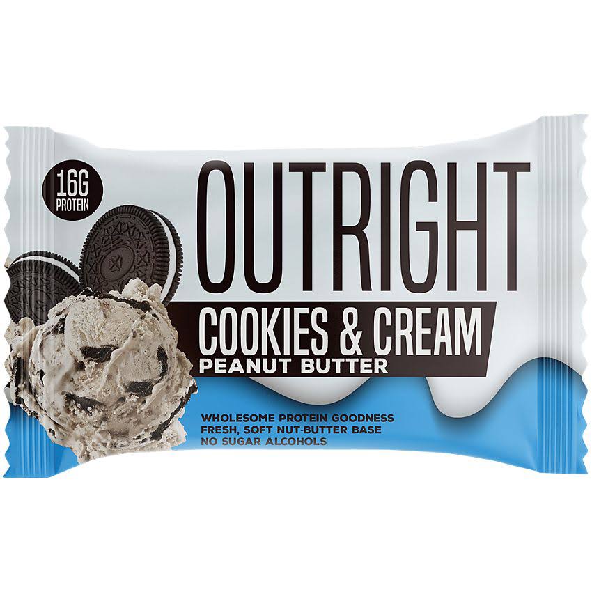 Outright Protein Bar, Cookies & Cream Peanut Butter - 2.12 oz