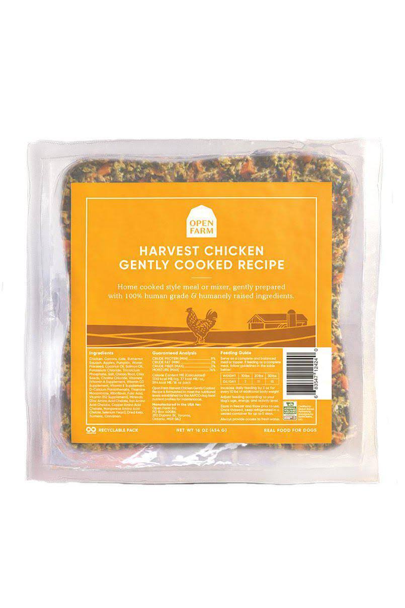 Open Farm Gently Cooked Chicken Dog Food - 16oz