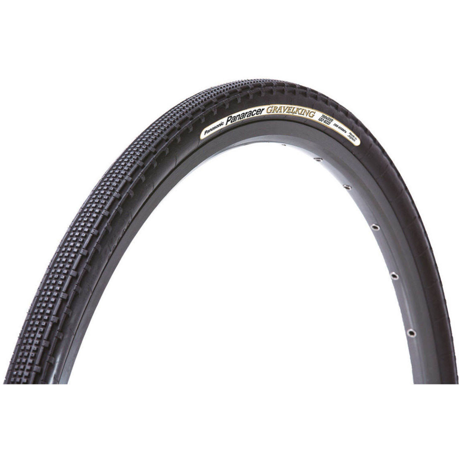 Panaracer Gravel King SK Tire - Black, 700C x 50mm