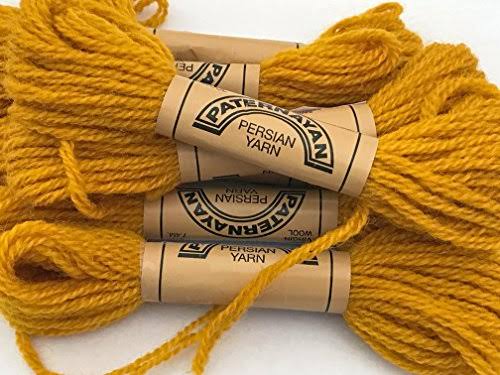 Paternayan Needlepoint 3-Ply Wool Yarn-color 700-Butterscotch-2 Mini 8-yd Skeins in This Listing
