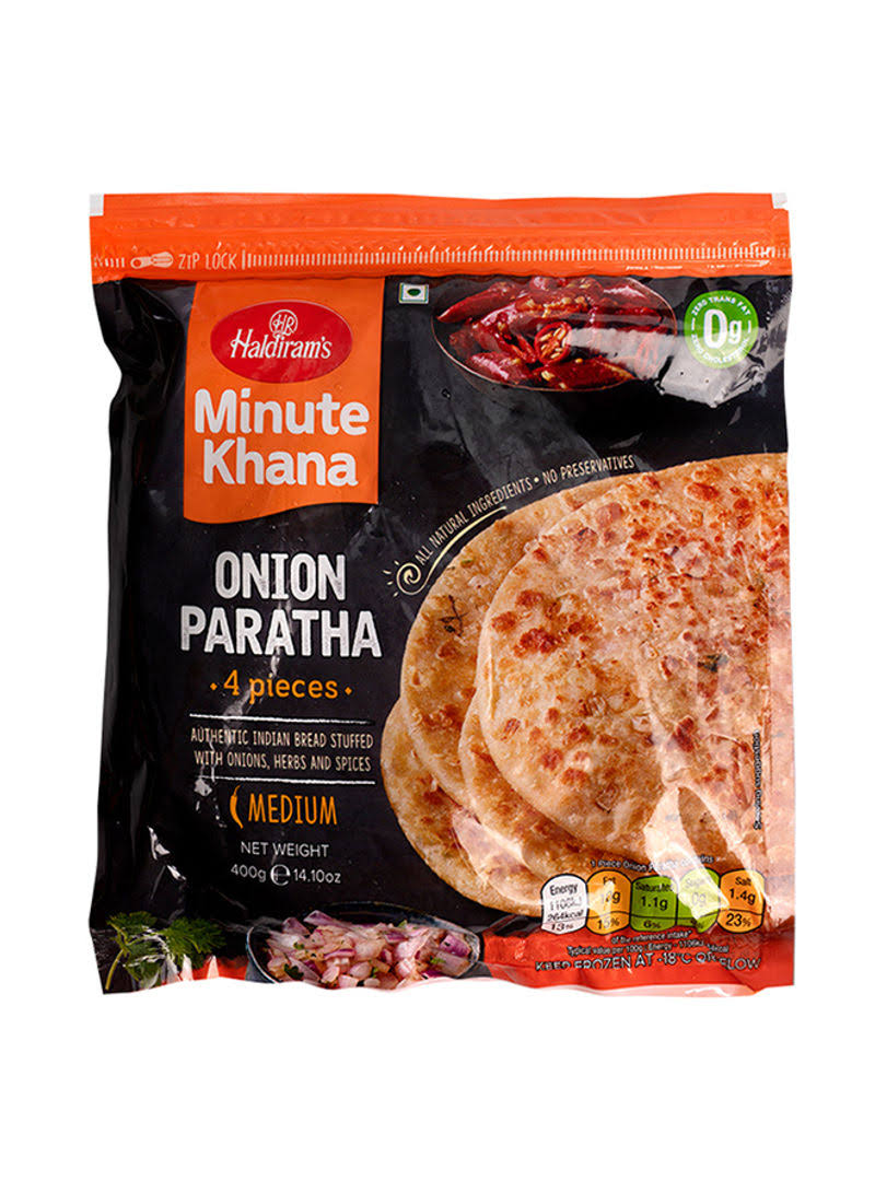 Onion Paratha 4pcs - Haldirams