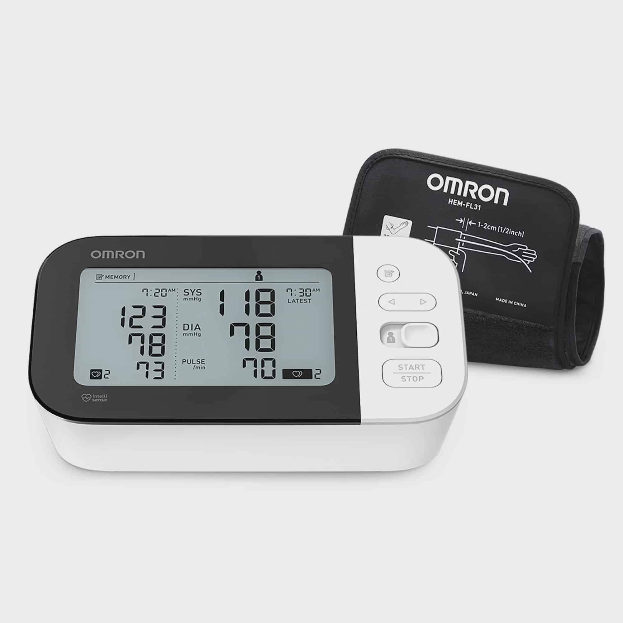 Omron 7 Series Upper Arm Blood Pressure Monitor - 22cm to 42cm